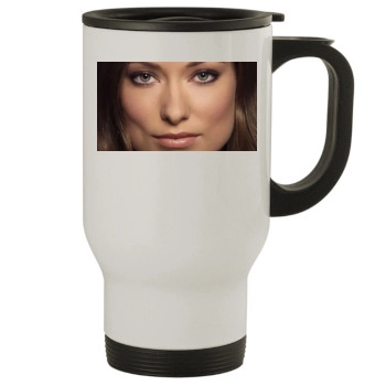 Olivia Wilde Stainless Steel Travel Mug