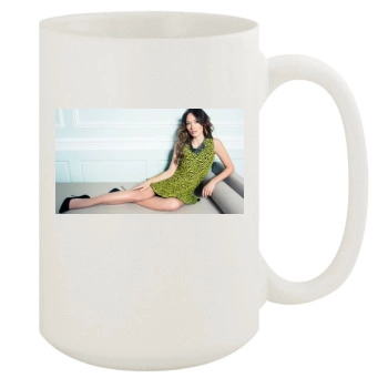 Olivia Wilde 15oz White Mug