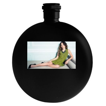 Olivia Wilde Round Flask