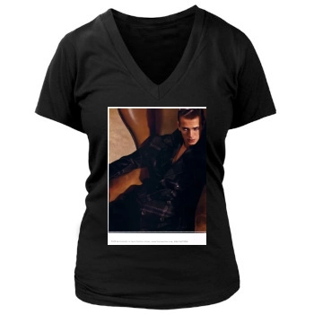 Hayden Christensen Women's Deep V-Neck TShirt