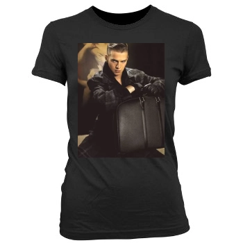 Hayden Christensen Women's Junior Cut Crewneck T-Shirt