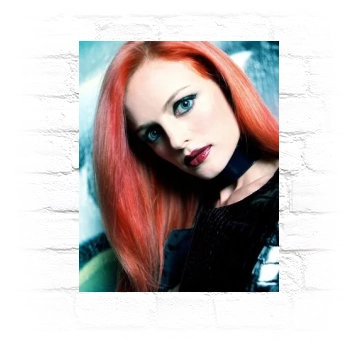 Heather Graham Metal Wall Art