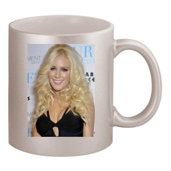 Heidi Montag 11oz Metallic Silver Mug