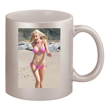 Heidi Montag 11oz Metallic Silver Mug