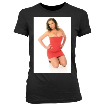 Helen Flanagan Women's Junior Cut Crewneck T-Shirt