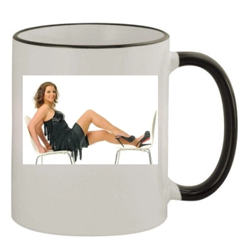 Helen Flanagan 11oz Colored Rim & Handle Mug