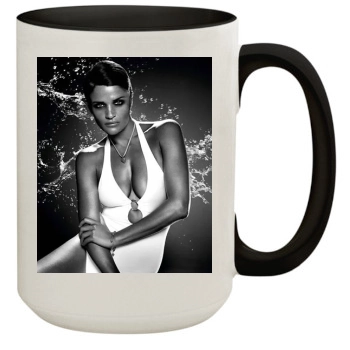 Helena Christensen 15oz Colored Inner & Handle Mug