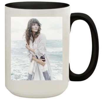 Helena Christensen 15oz Colored Inner & Handle Mug