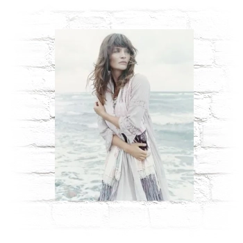 Helena Christensen Metal Wall Art