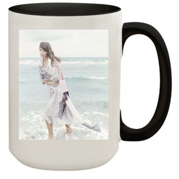 Helena Christensen 15oz Colored Inner & Handle Mug