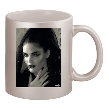 Hilary Rhoda 11oz Metallic Silver Mug