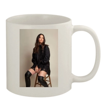 Olivia Munn 11oz White Mug