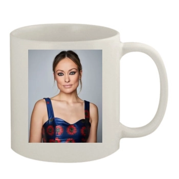 Olivia Wilde 11oz White Mug