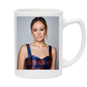 Olivia Wilde 14oz White Statesman Mug