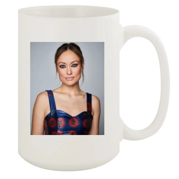 Olivia Wilde 15oz White Mug