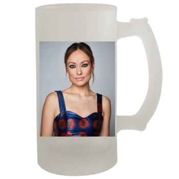 Olivia Wilde 16oz Frosted Beer Stein