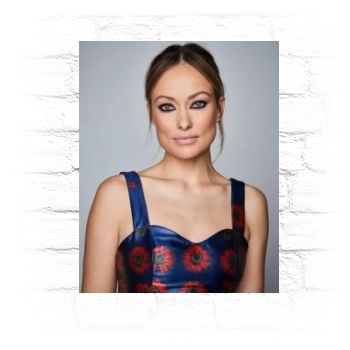 Olivia Wilde Metal Wall Art