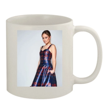 Olivia Wilde 11oz White Mug