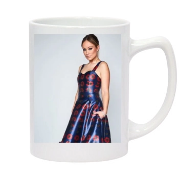 Olivia Wilde 14oz White Statesman Mug