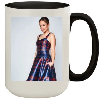 Olivia Wilde 15oz Colored Inner & Handle Mug