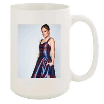 Olivia Wilde 15oz White Mug