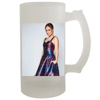 Olivia Wilde 16oz Frosted Beer Stein