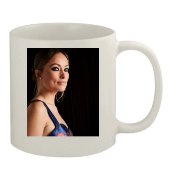 Olivia Wilde 11oz White Mug