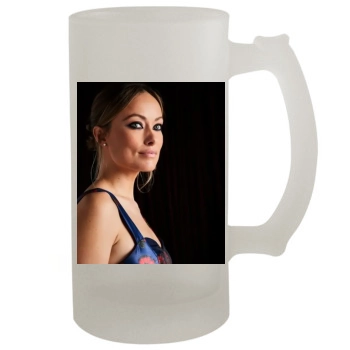 Olivia Wilde 16oz Frosted Beer Stein