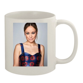 Olivia Wilde 11oz White Mug