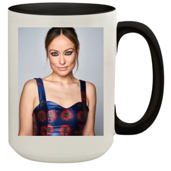 Olivia Wilde 15oz Colored Inner & Handle Mug