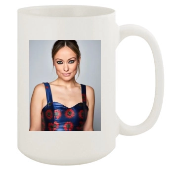 Olivia Wilde 15oz White Mug