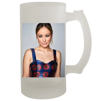 Olivia Wilde 16oz Frosted Beer Stein