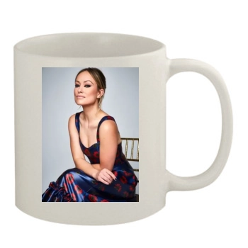 Olivia Wilde 11oz White Mug