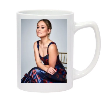 Olivia Wilde 14oz White Statesman Mug