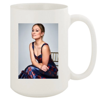 Olivia Wilde 15oz White Mug