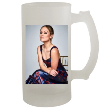 Olivia Wilde 16oz Frosted Beer Stein