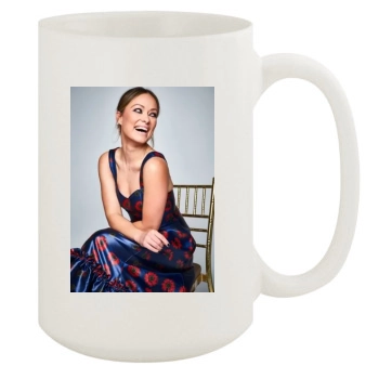 Olivia Wilde 15oz White Mug