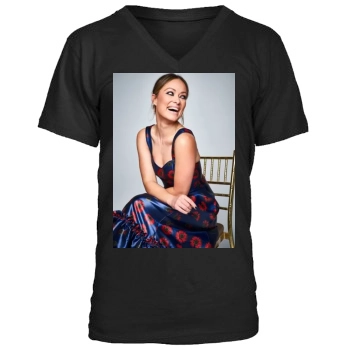 Olivia Wilde Men's V-Neck T-Shirt