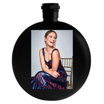 Olivia Wilde Round Flask