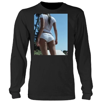 Holly Valance Men's Heavy Long Sleeve TShirt