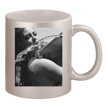 Holly Valance 11oz Metallic Silver Mug