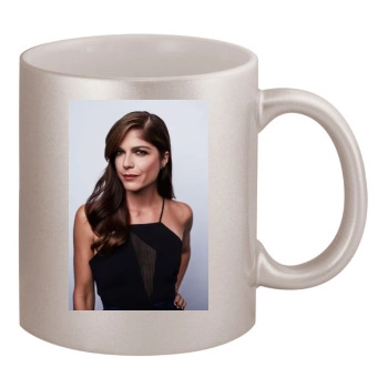 Selma Blair 11oz Metallic Silver Mug