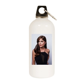 Selma Blair White Water Bottle With Carabiner