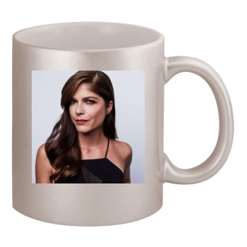 Selma Blair 11oz Metallic Silver Mug