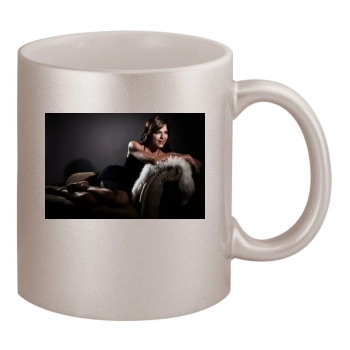 Selma Blair 11oz Metallic Silver Mug