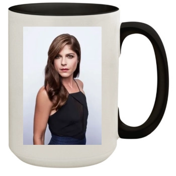 Selma Blair 15oz Colored Inner & Handle Mug