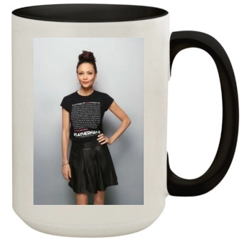 Thandie Newton 15oz Colored Inner & Handle Mug