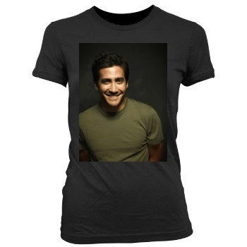 Jake Gyllenhaal Women's Junior Cut Crewneck T-Shirt