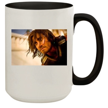 Jake Gyllenhaal 15oz Colored Inner & Handle Mug