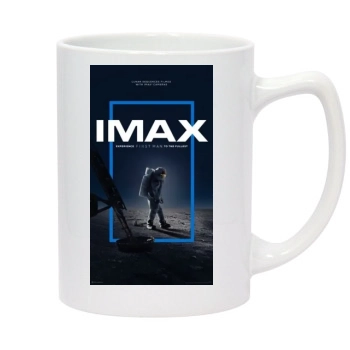 First Man (2018) 14oz White Statesman Mug